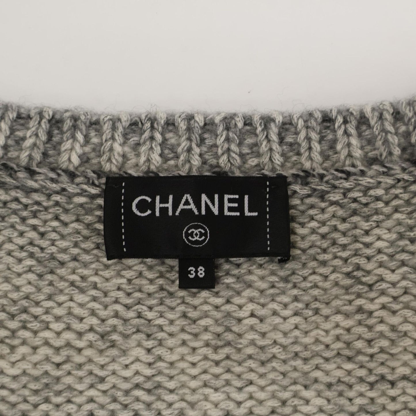 Chanel Paper Fiber Sleeveless Short Dress 38 — view 4