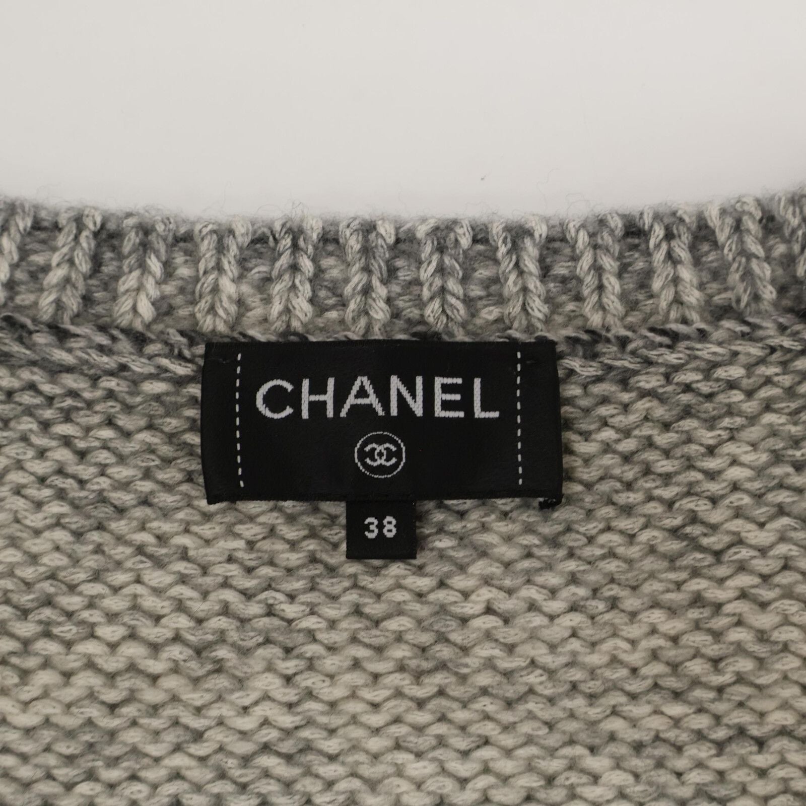 Chanel Paper Fiber Sleeveless Short Dress 38 — view 4