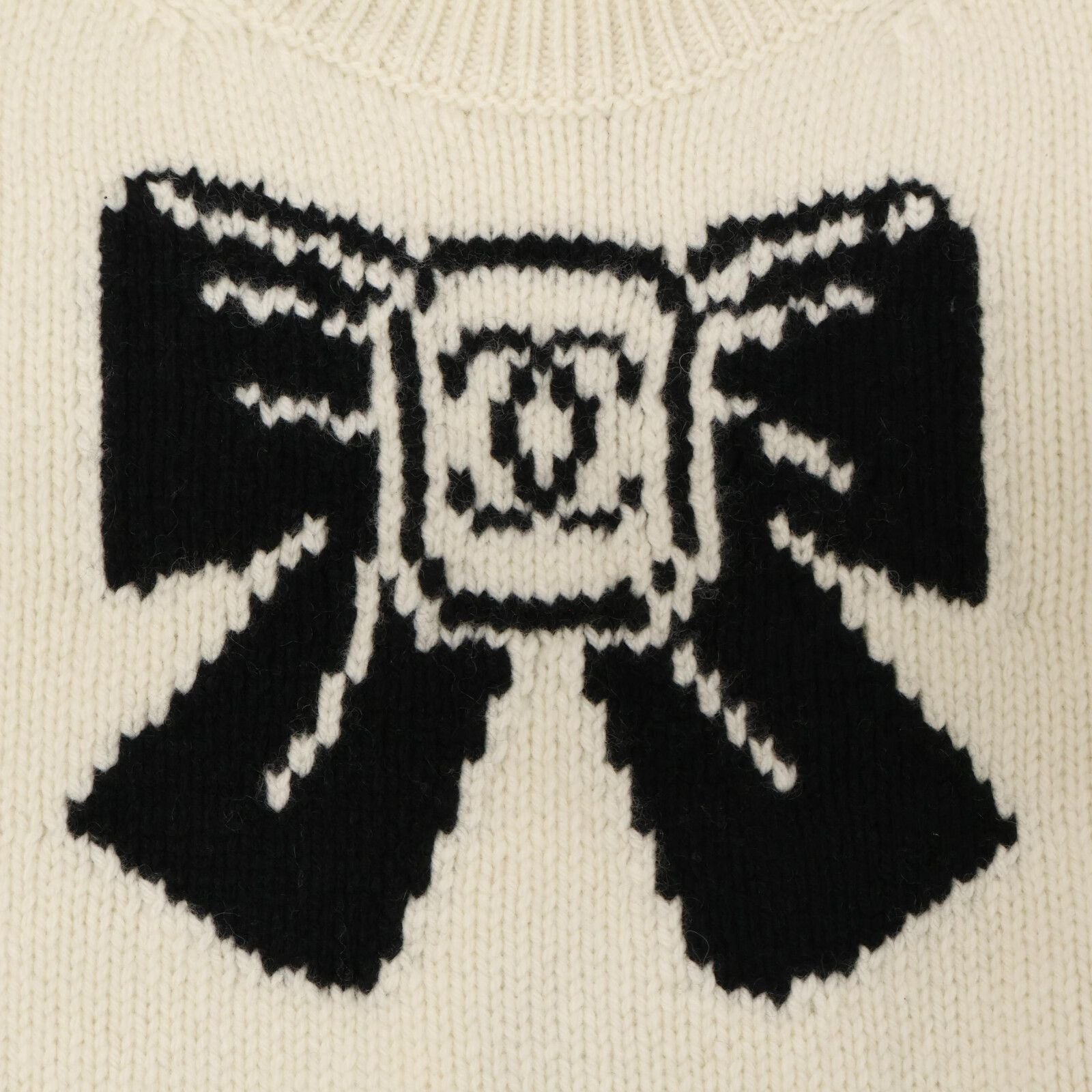 Chanel Coco Neige Ribbon Sweater — view 8