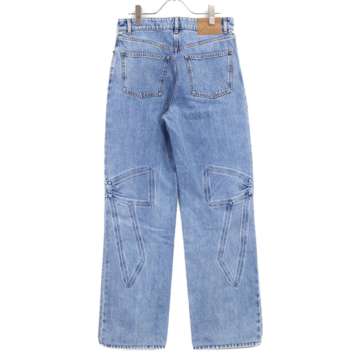 Chanel Ribbon Denim Pants 36 — view 2