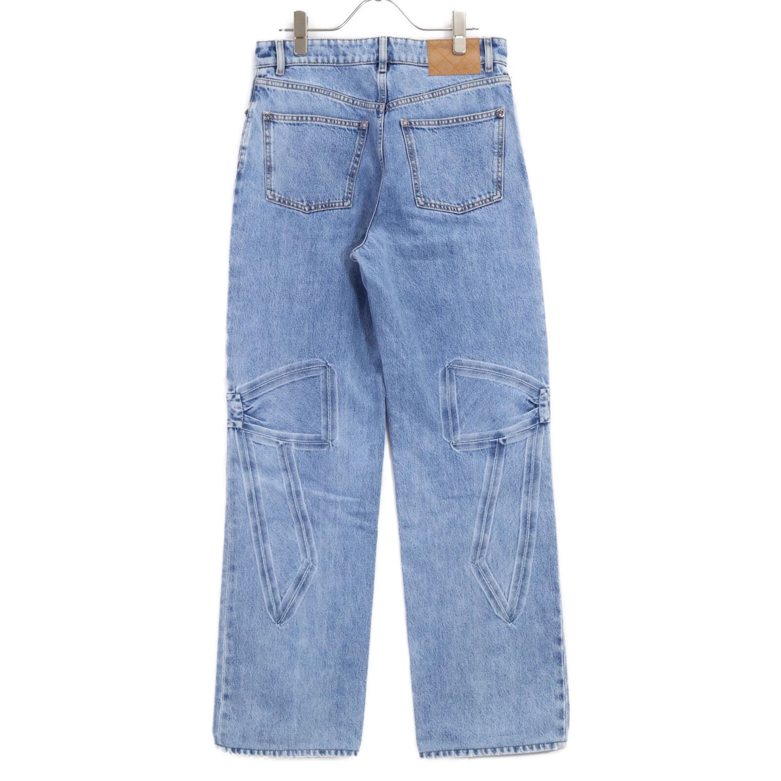 Chanel Ribbon Denim Pants 36 — view 2