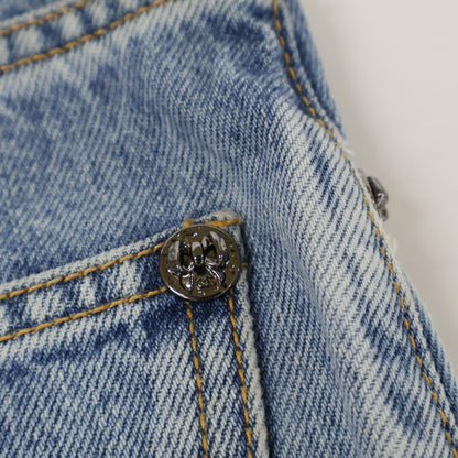 Chanel Ribbon Denim Pants 36 — view 9