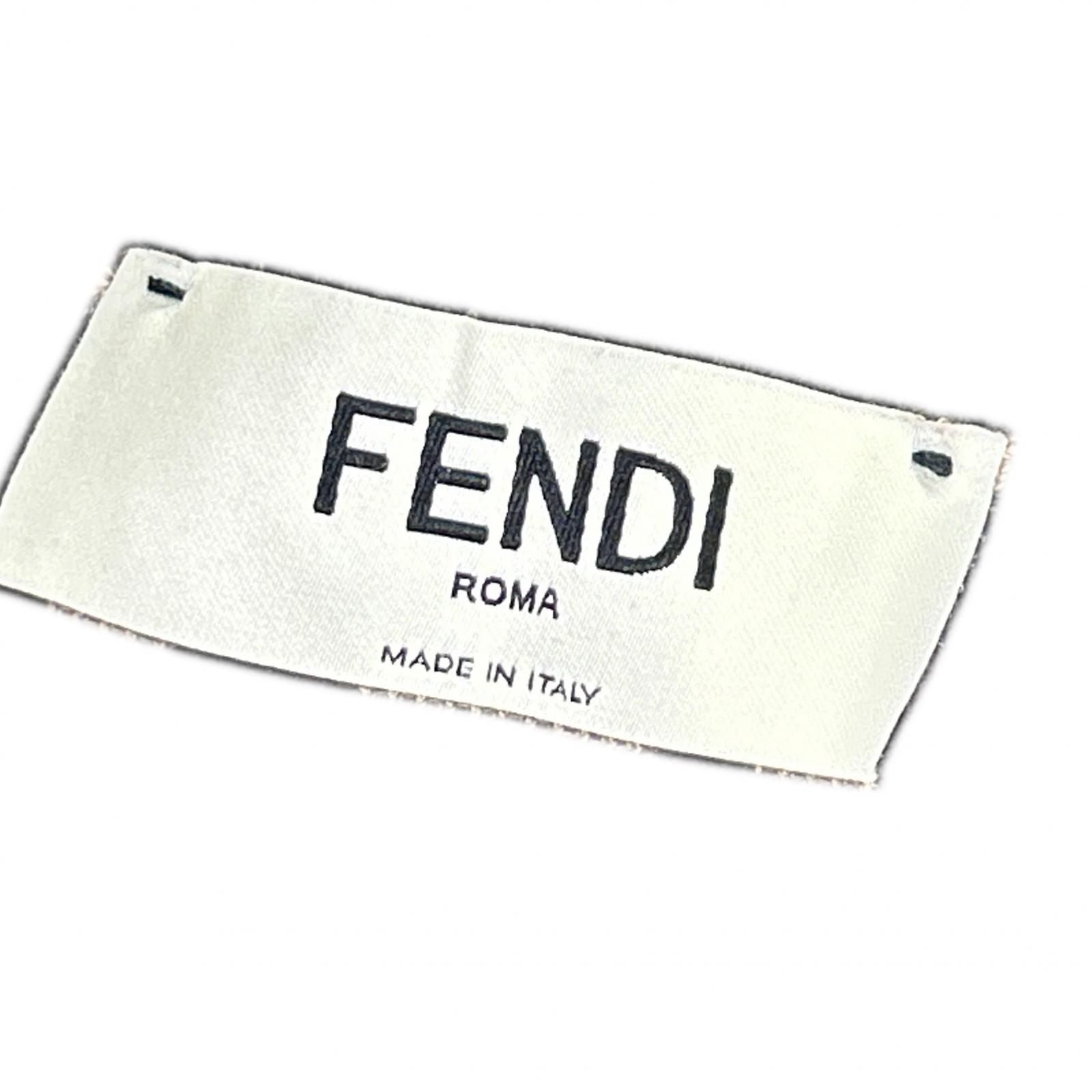 Fendi Brown Zucca Knit Sweater 40 — view 3