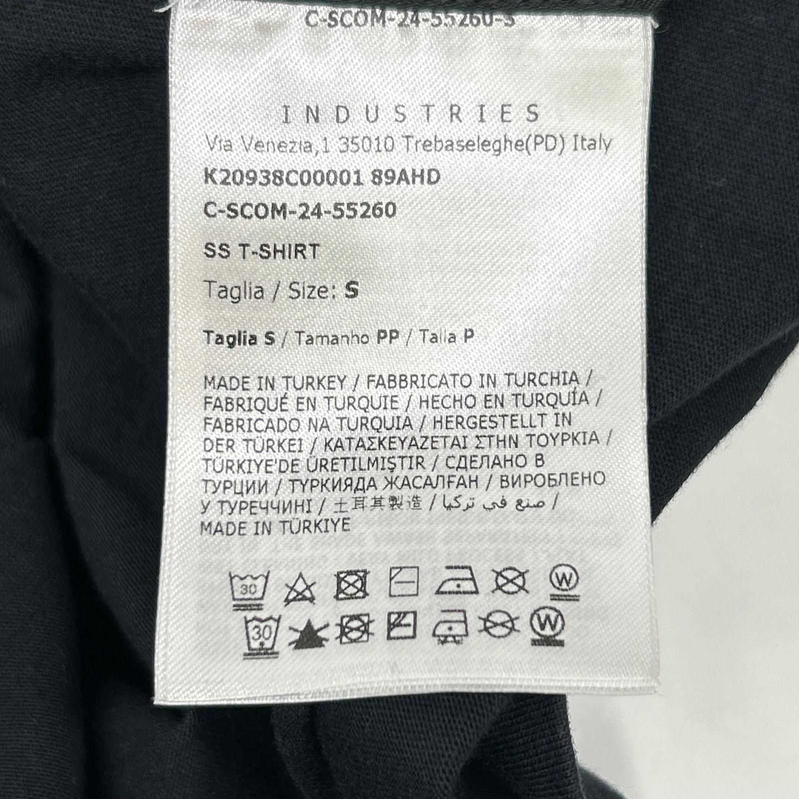 Moncler Navy Logo Embroidery T-Shirt — view 4