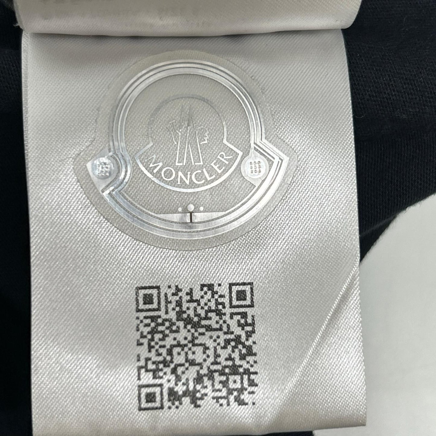 Moncler Navy Logo Embroidery T-Shirt — view 6