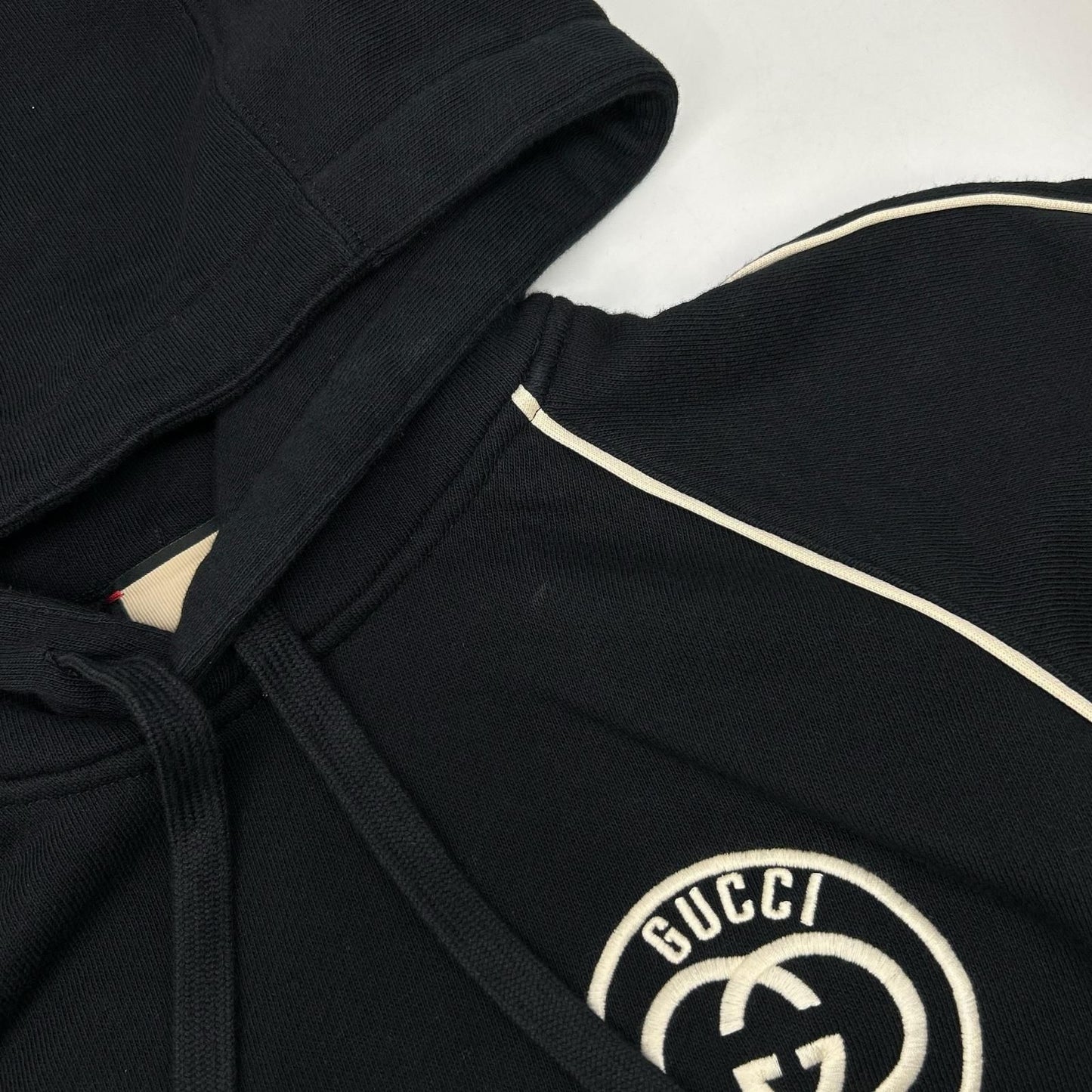Gucci Black Cotton Jija Hooded Sweatshirt Shirt Xxs Hoodie — view 8