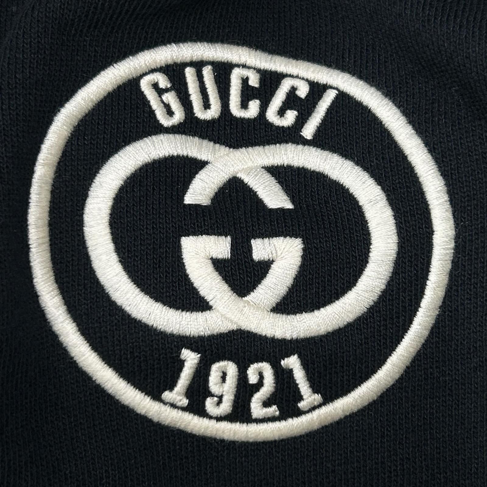 Gucci Black Cotton Jija Hooded Sweatshirt Shirt Xxs Hoodie — view 7