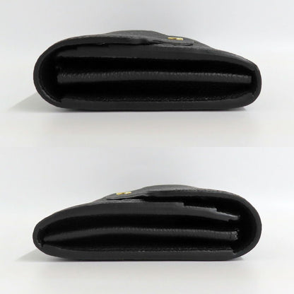 Louis Vuitton Portefeuille Sarah Monogram Empreinte Leather Noir Bifold Wallet — view 4