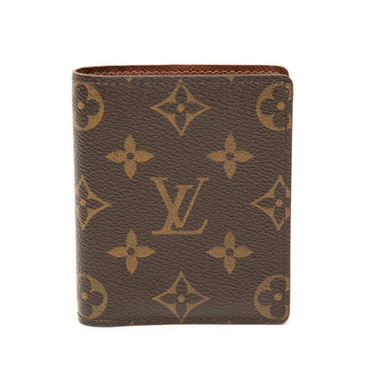 Louis Vuitton Monogram Portefeuille Magellan Bifold Wallet Brown Leather