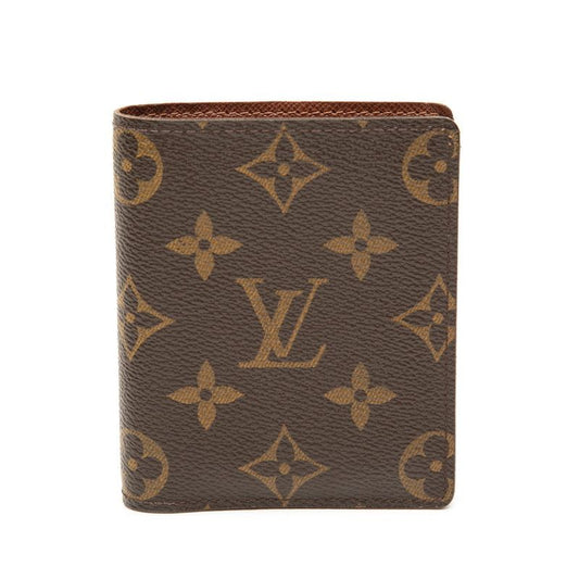 Louis Vuitton Monogram Portefeuille Magellan Bifold Wallet Brown Leather