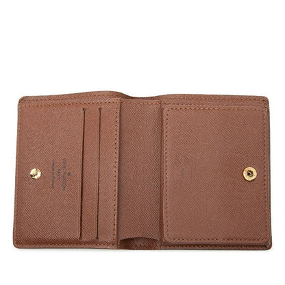 Louis Vuitton Monogram Portefeuille Magellan Bifold Wallet Brown Leather — view 4