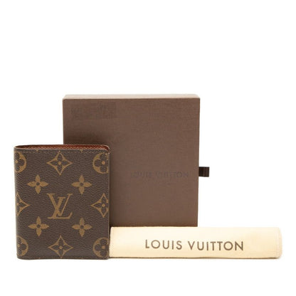 Louis Vuitton Monogram Portefeuille Magellan Bifold Wallet Brown Leather — view 8