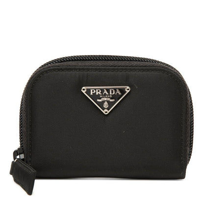 Prada Coin Purse Black Nylon
