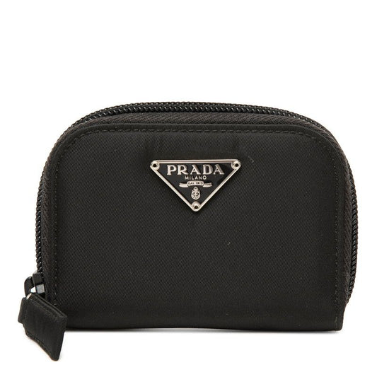 Prada Coin Purse Black Nylon