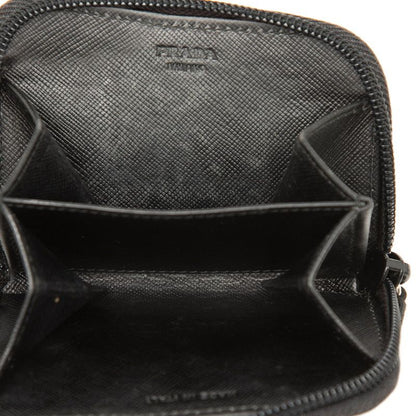 Prada Coin Purse Black Nylon — view 4