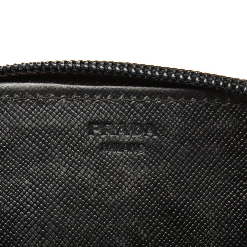 Prada Coin Purse Black Nylon — view 5