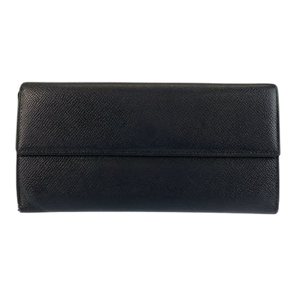 Bvlgari Classico Black Silver Leather Wallet — view 2