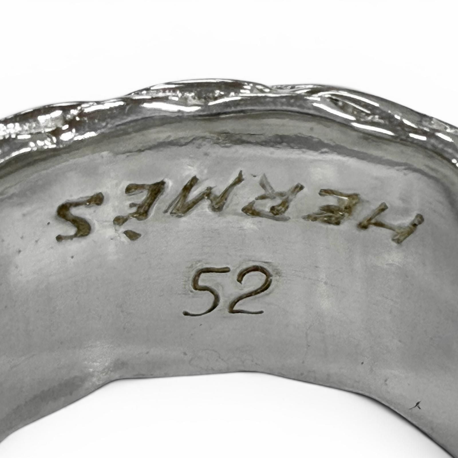 Hermes Vintage Diane 925 Ring Silver — view 6