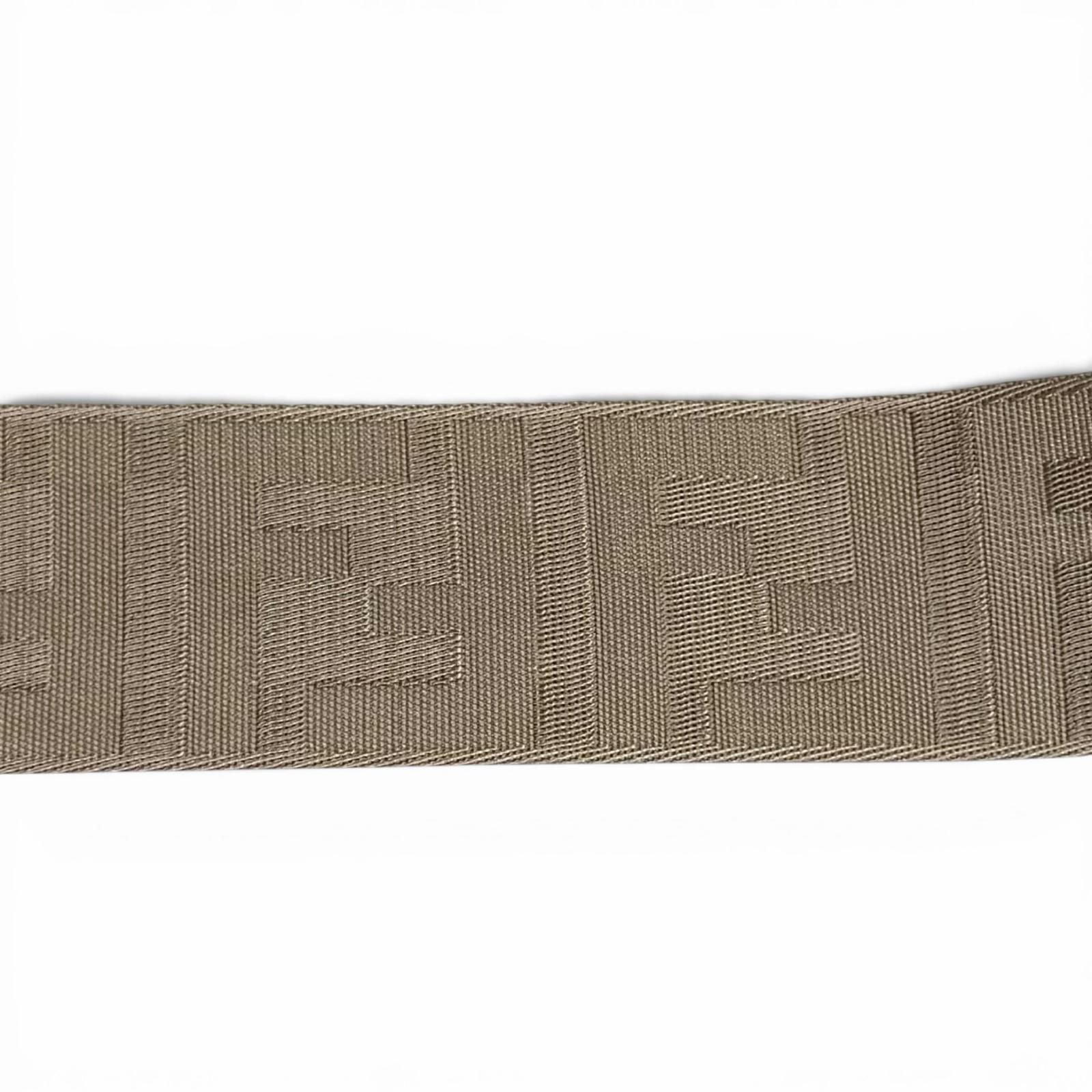Fendi with Pocket Zucca Pattern Leather Shoulder Strap Gray — view 6