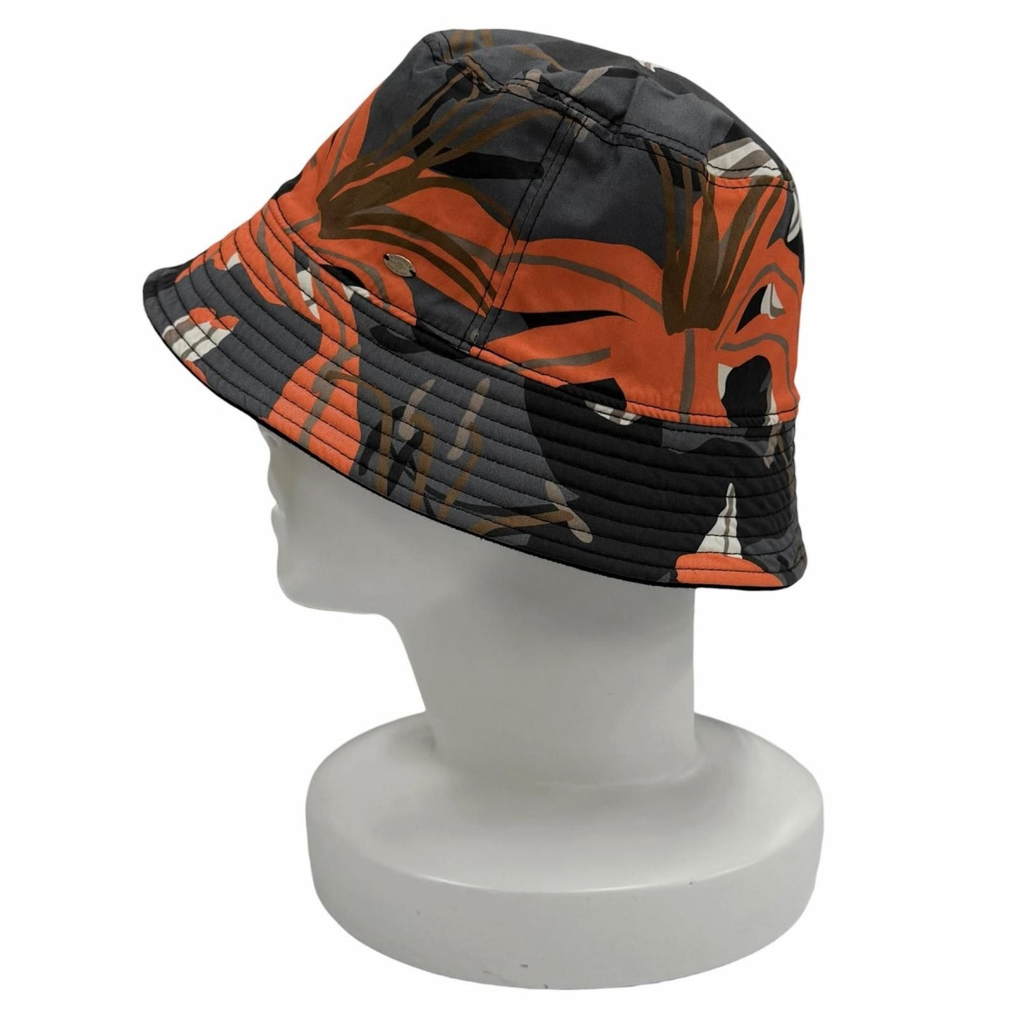 Chanel Reversible CC Logo All Over Pattern Bucket Hat Black Multi — view 5