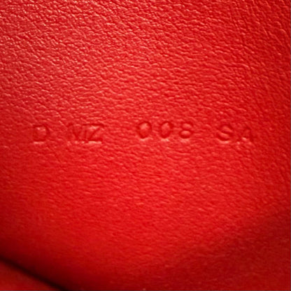 Hermes Carre Pocket Pink Veau Swift Round Zip Mini Pouch — view 9