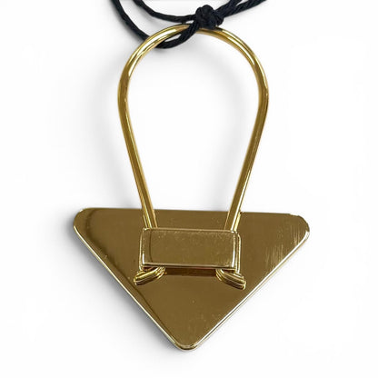 Prada Key Ring Key Holder Pink Gold — view 3