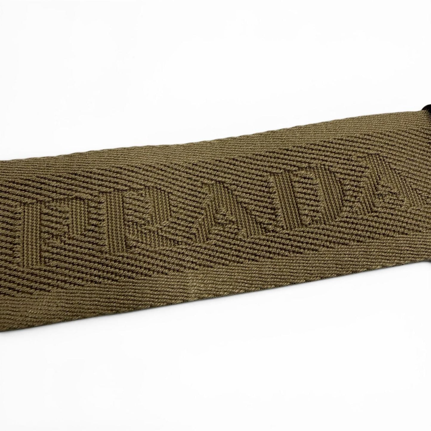 Prada Nylon Leather Triangle Logo Plate Re-Nylon Pouch Shoulder Bag Brown — view 8