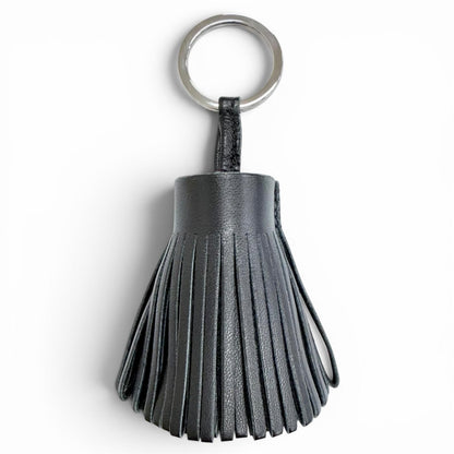 Hermes Carmen Bicolor Agno Milo Black Roujuassi Silver Bag Charm — view 3