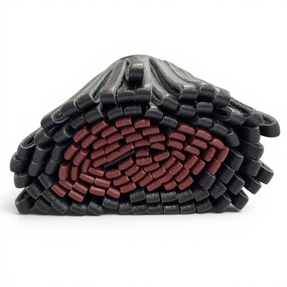 Hermes Carmen Bicolor Agno Milo Black Roujuassi Silver Bag Charm — view 5