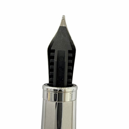Tiffany & Co Part 925 NIB 18k M NIB Atlas Collection Cap Fountain Pen Silver — view 5