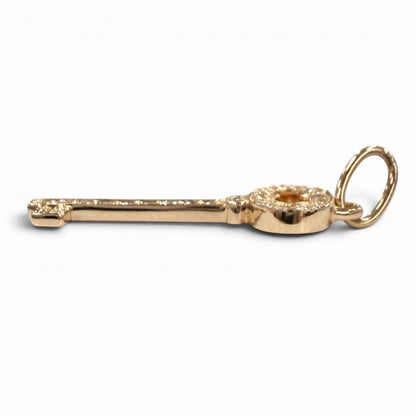 Tiffany & Co Vintage Ovalki Mini Diamond 750 Pendant Pink Gold — view 4