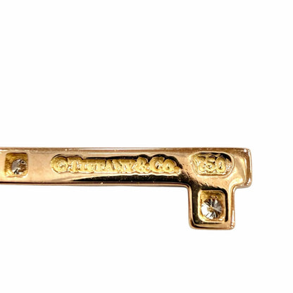 Tiffany & Co Vintage Ovalki Mini Diamond 750 Pendant Pink Gold — view 5