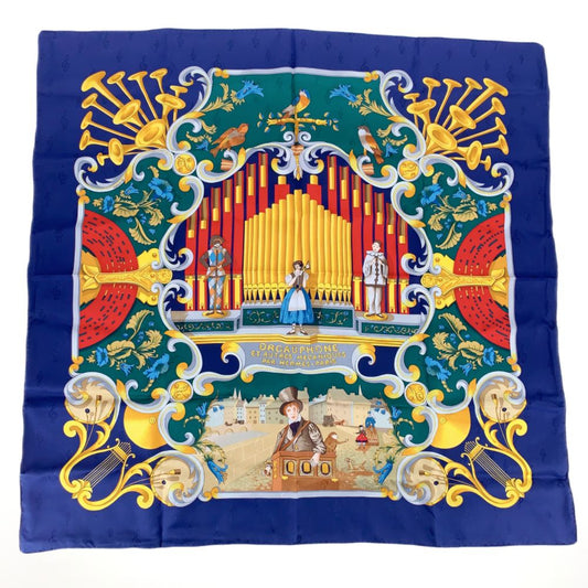 Hermes Scarf Orgauphone Et Autres Mecaniques Carre 90 Pipe Organs and Mechanical