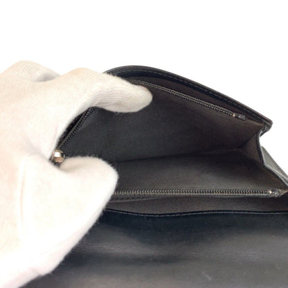 Chanel CC Logo Black Leather Wallet — view 5