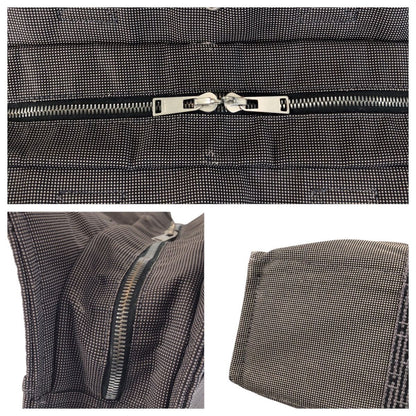 Hermes Her Line Gray Silver Polyamide Polyester Tote — view 5