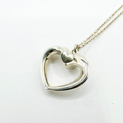 Tiffany & Co Tenderness Heart Silver Necklace 40 cm — view 2