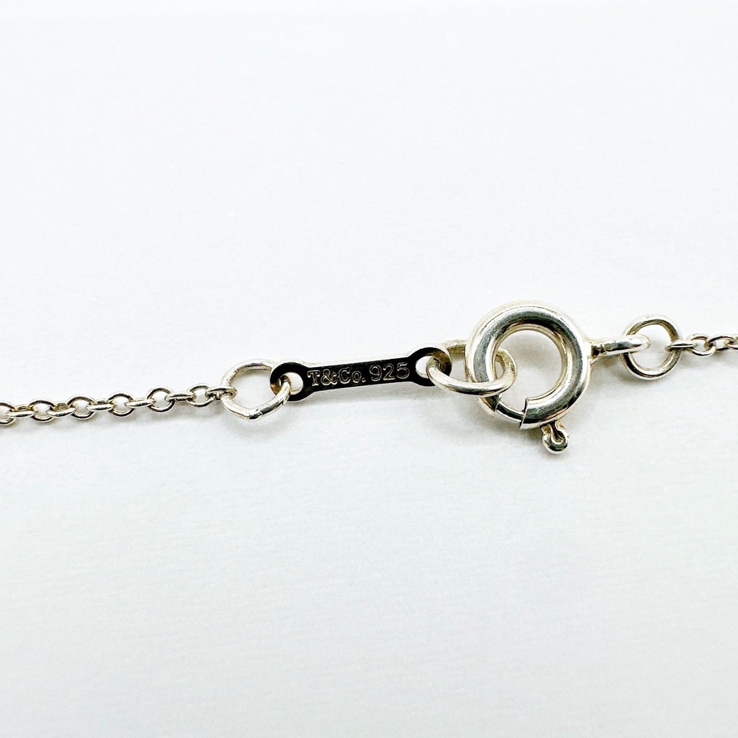 Tiffany & Co Tenderness Heart Silver Necklace 40 cm — view 4