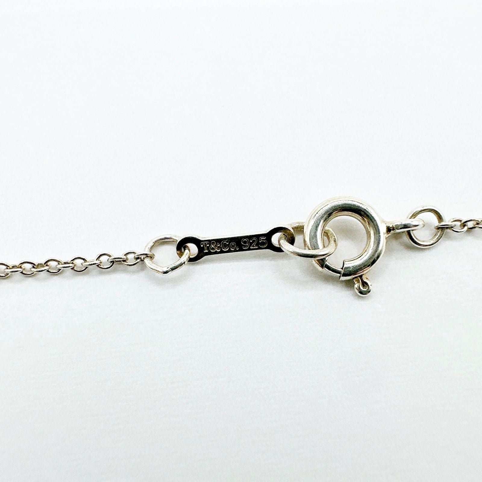Tiffany & Co Tenderness Heart Silver Necklace 40 cm — view 4