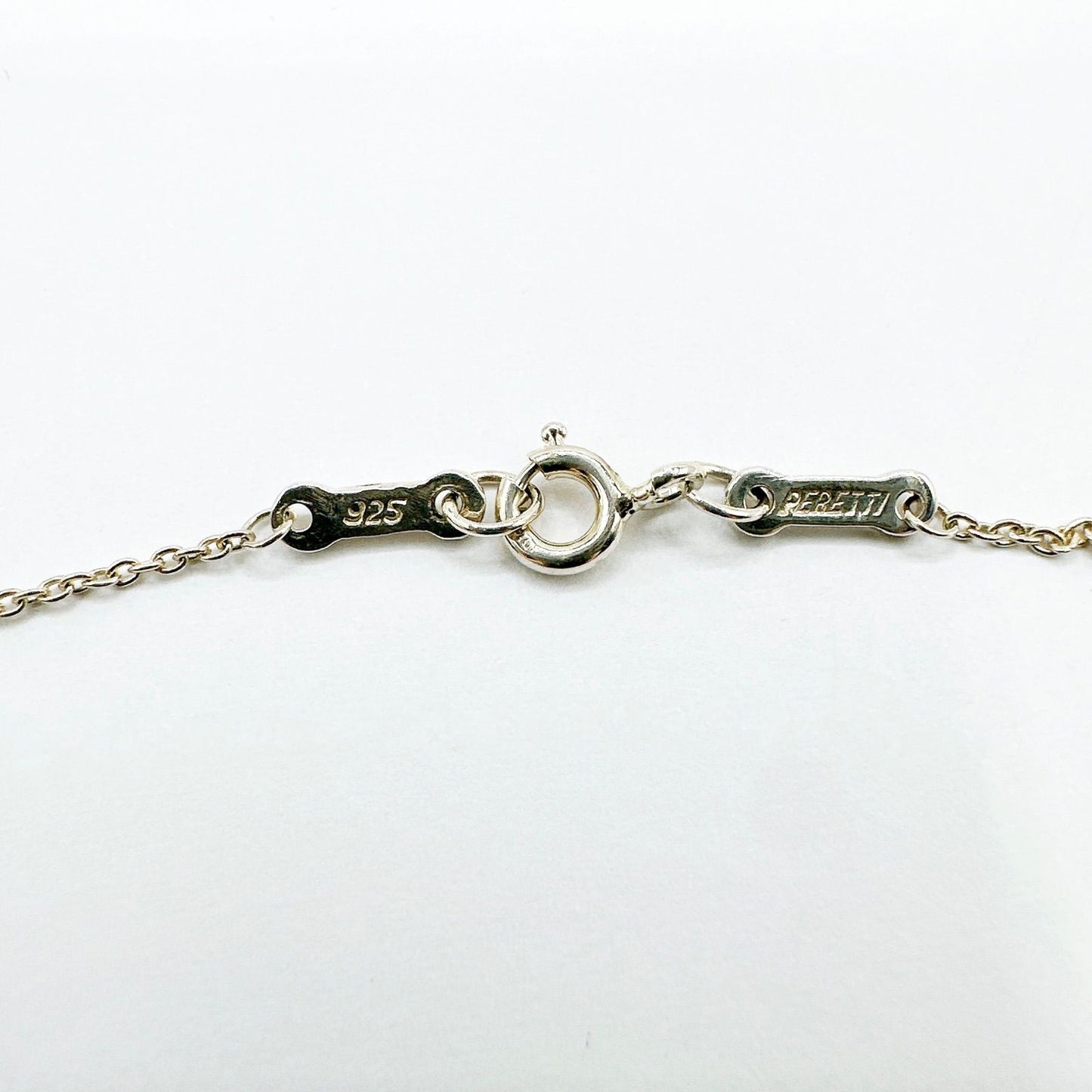 Tiffany & Co Open Heart Silver Necklace 42 cm — view 6