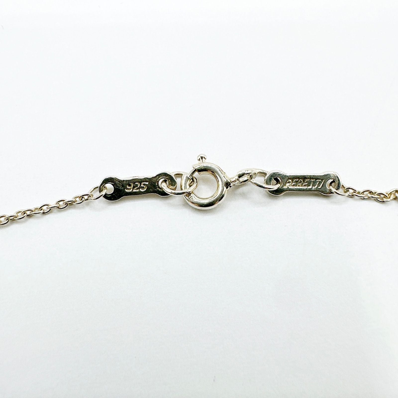 Tiffany & Co Open Heart Silver Necklace 42 cm — view 6