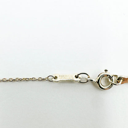 Tiffany & Co Open Heart Silver Necklace 42 cm — view 5