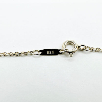 Tiffany & Co Heart Ribbon Silver Yellow Gold Necklace 46 cm — view 3