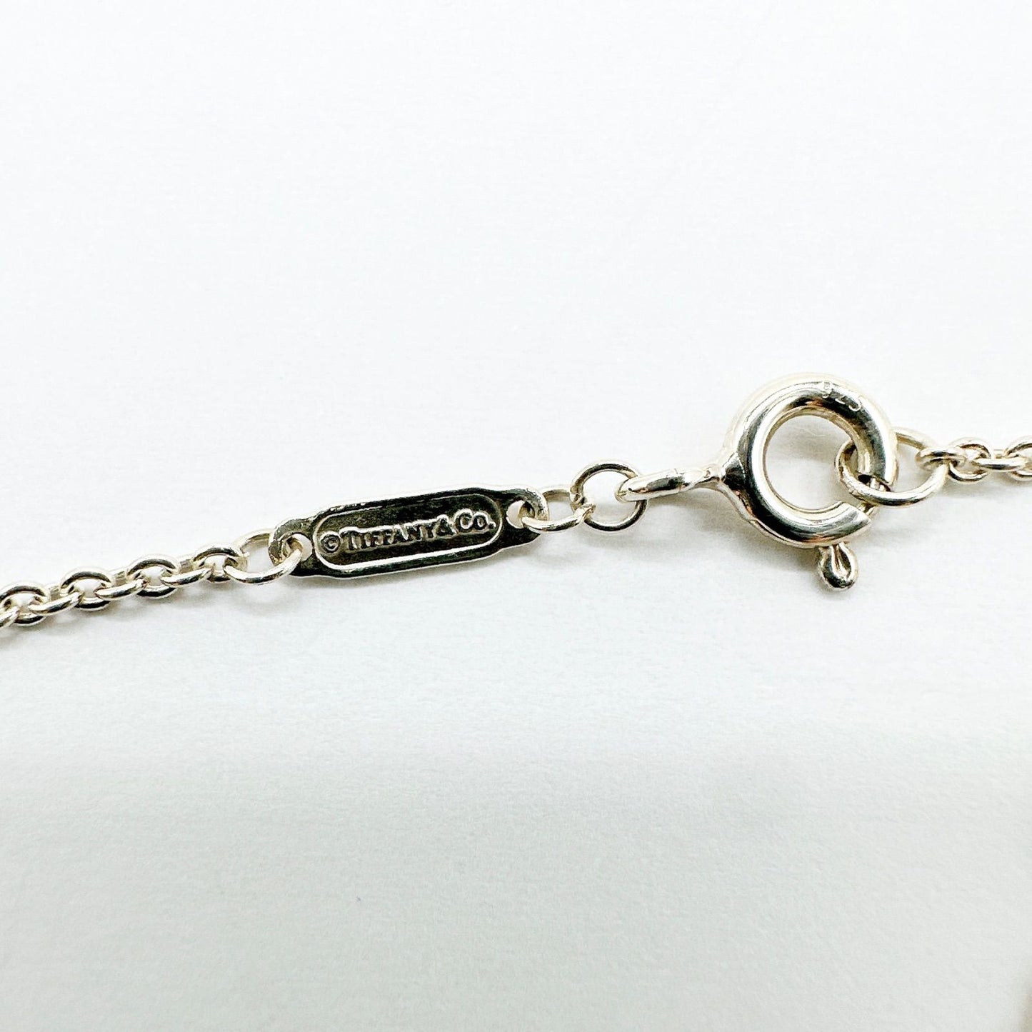 Tiffany & Co Double Circle Silver Bracelet 18 cm — view 4