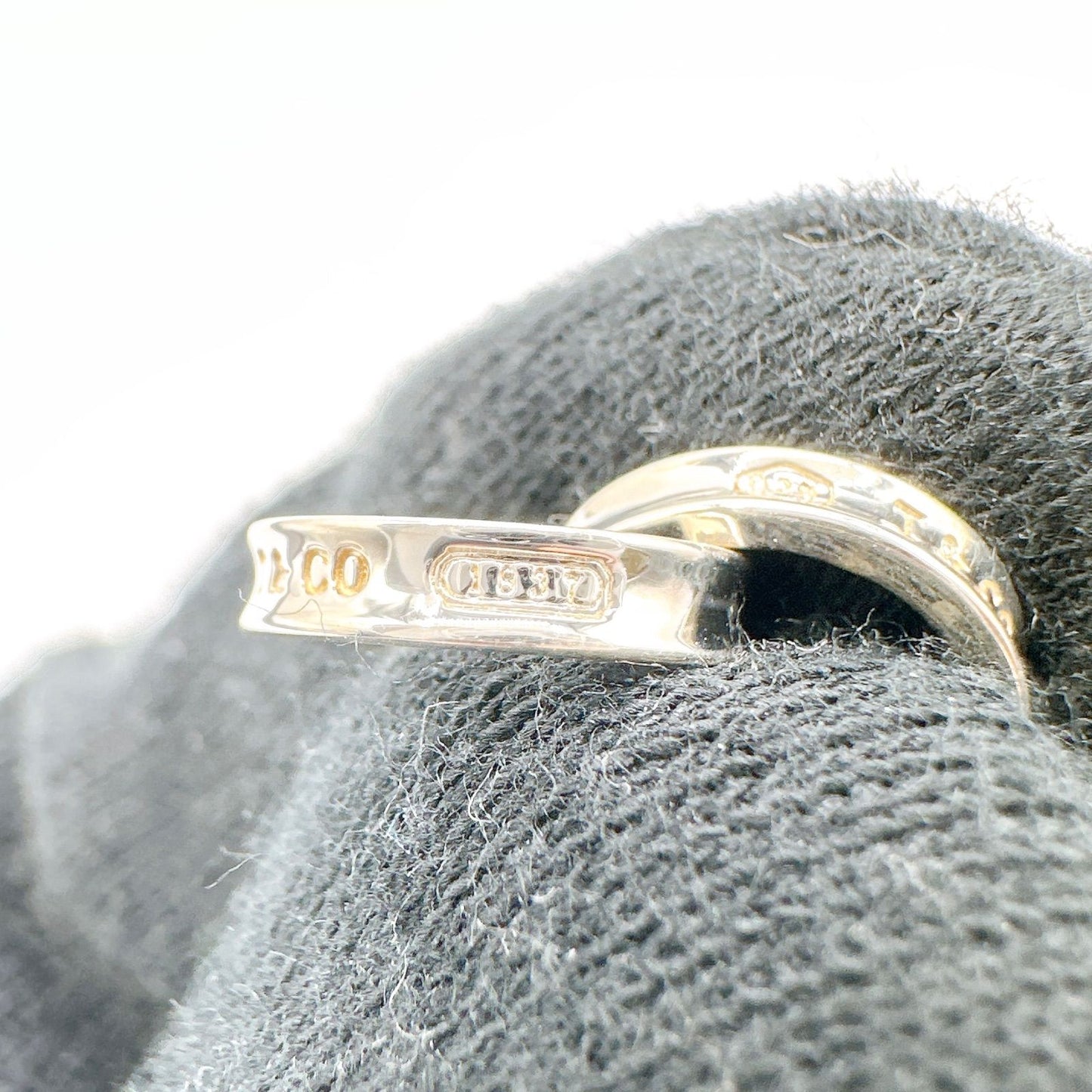 Tiffany & Co Double Circle Silver Bracelet 18 cm — view 7