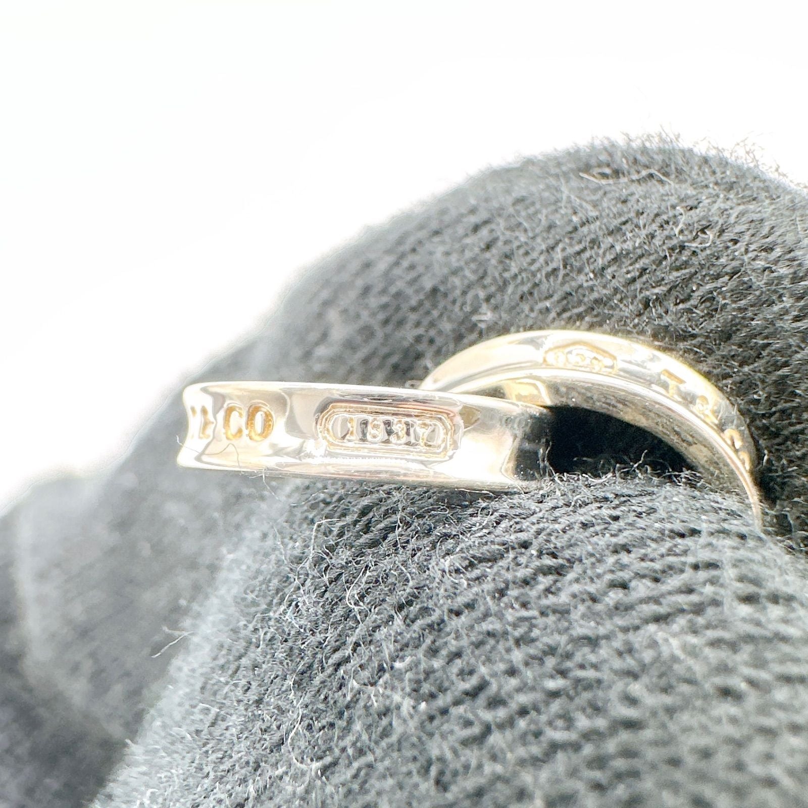 Tiffany & Co Double Circle Silver Bracelet 18 cm — view 7