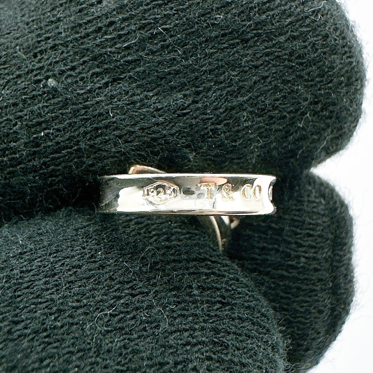 Tiffany & Co Double Circle Silver Bracelet 18 cm — view 8