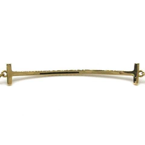 Tiffany & Co T Smile Diamond Bracelet 18k Pink Gold — view 4