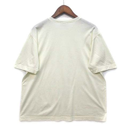 Hermes Elephant Logo Embroidery T-Shirt Off White — view 2