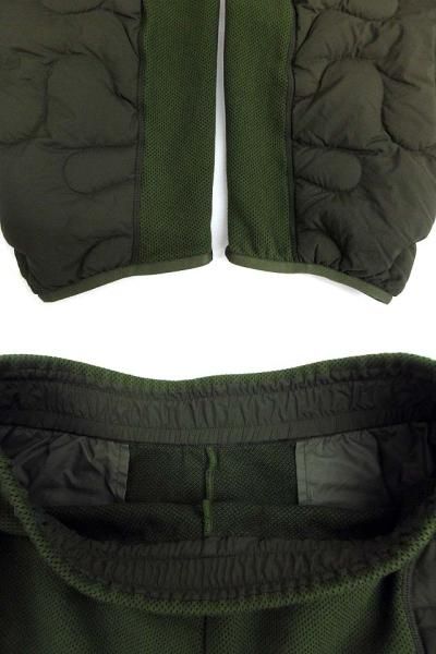 Moncler Genius Salehe Bembury Down Jersey Sarouel Pants Khaki XS — view 6