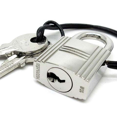 Hermes Padlock Cadena Key 2 No 102 Silver — view 2